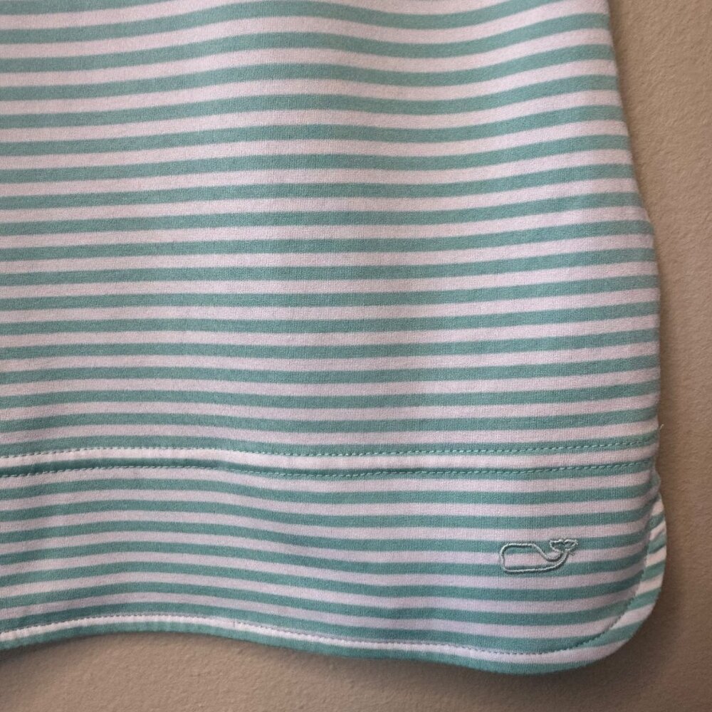 VINEYARD VINES Girls Sankaty T-Shirt Dress S 7-8 Toddler Girl Blue Stripes - Picture 6 of 10